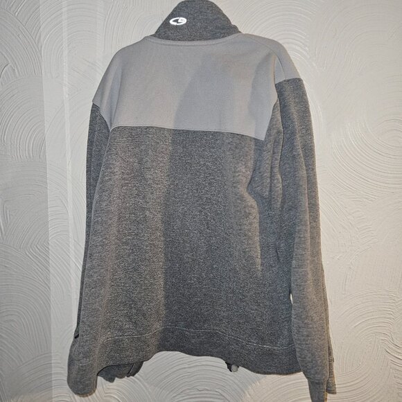 Champion Track Jacket Grey and Orange - Boys Size 14-16 - Picture 2 of 3